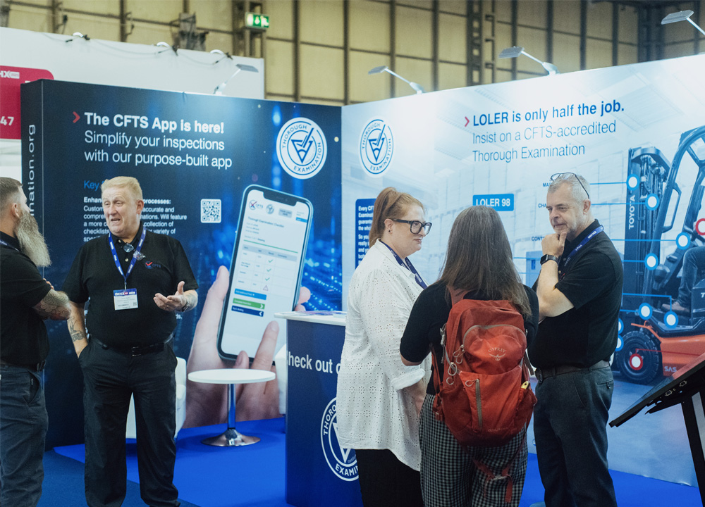 Podcast recording equipment at the 2025 LAMMA show