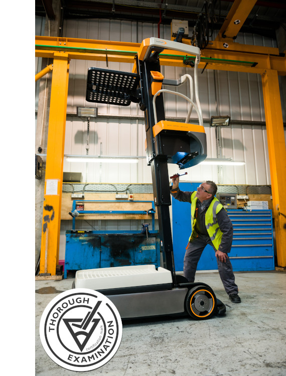 Thorough Examination of Man-Up Lift Truck